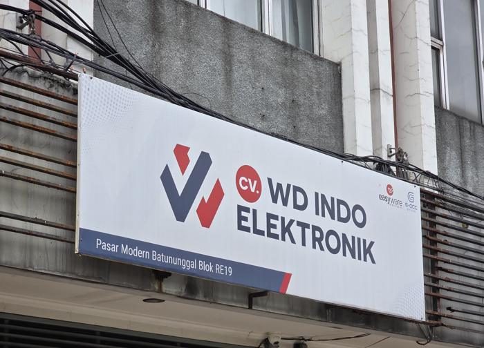 Gudang di Pasar Modern Batununggal