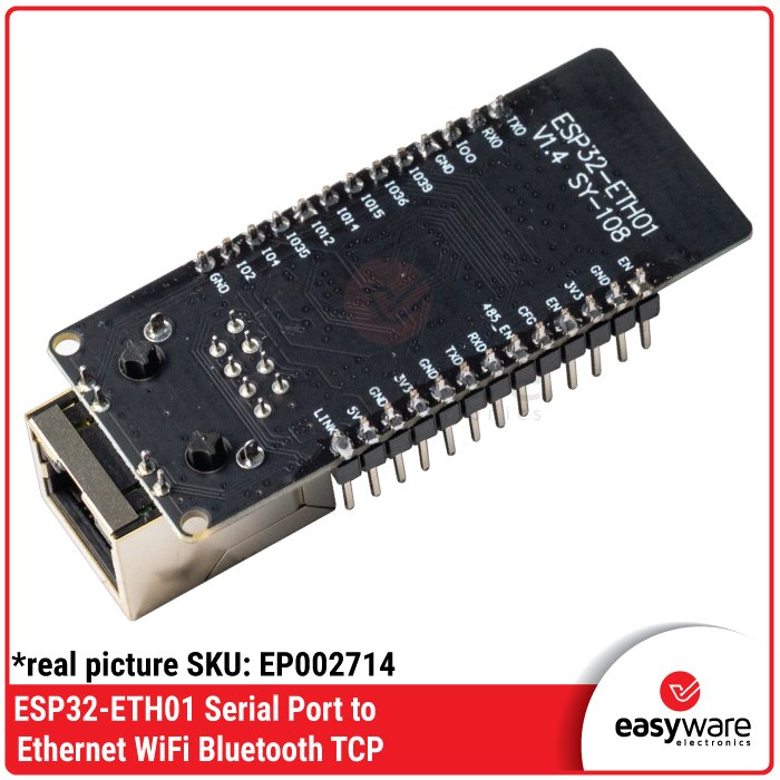 WT32 ETH01 ESP32 ETH01 Serial Port to Ethernet WiFi Bluetooth WT32-ETH01 ESP32-ETH01 TCP RJ45 Gateway Module - Image 6