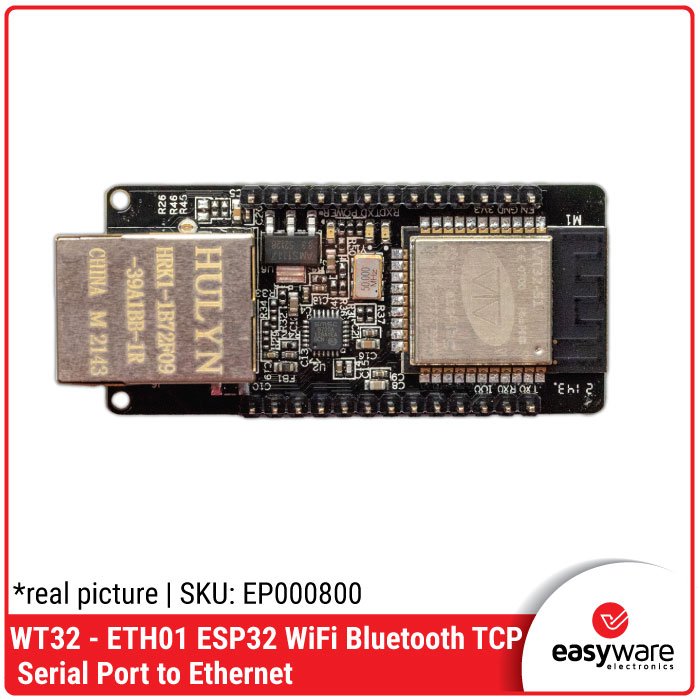 WT32 ETH01 ESP32 ETH01 Serial Port to Ethernet WiFi Bluetooth WT32-ETH01 ESP32-ETH01 TCP RJ45 Gateway Module - Image 4