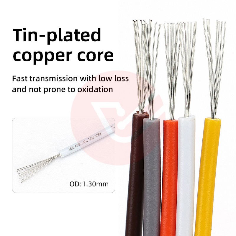 Kabel AWG 18 20 22 24 26 28 30 AWG Silver Tinned UL1007 Standar AWG Kabel Serabut AWG18 AWG22 (Harga per meter) - Image 4