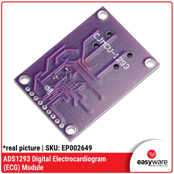 Modul ECG ADS1293 Digital Electrocardiogram — Sensor EKG Jantung untuk Arduino & STM32 - Gambar 3