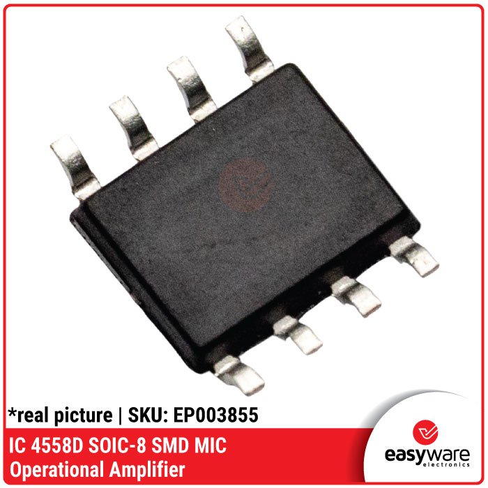 IC 4558D SOIC-8 4558 SMD 4558D SMD 4558 DMP-8 NJM4558D SMD JRC 4558 IC OPERATIONAL AMPLIFIER - Image 2