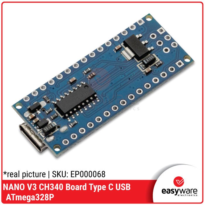 Arduino Nano V3 ATmega168 ATmega168P / ATmega328 ATmega328P ATmega328PB CH340 Mini USB Micro USB Type-C Compatible Arduino Development Board - Image 6