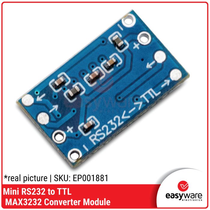 Modul Mini Converter MAX3232 RS232 to TTL Female Port – Modul Komunikasi Serial PC ke MCU - Image 3