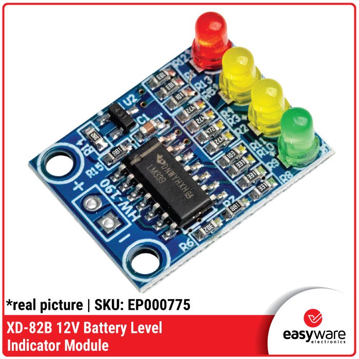 Battery Level Capacity Indicator Module KA2284 XD-82B 12V Battery Level Indicator - Image 5