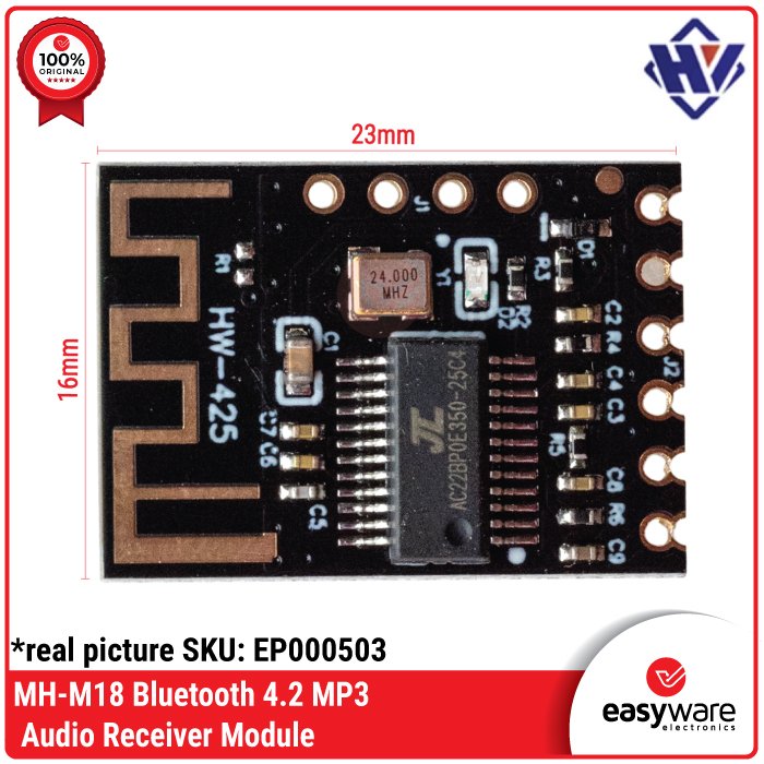 MH-M18 MH-M28 MH-M38 Wireless Bluetooth 4.2 Audio Receiver Board Module MP3 Decoder Stereo Lossless - Image 6