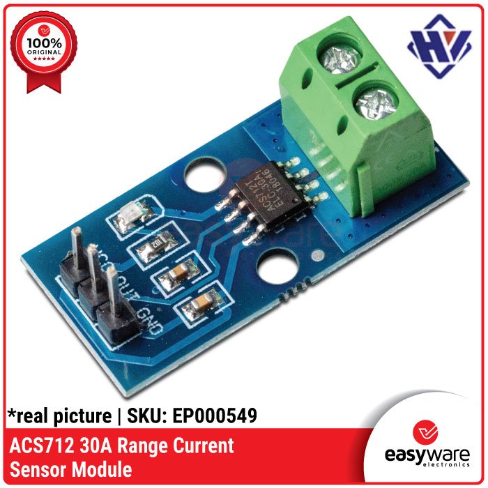 ACS712 Current Sensor Module 5A 20A 30A – Sensor Arus AC DC for Arduino - Image 4