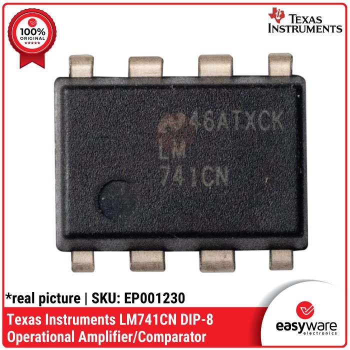 IC LM741 LM741 CN OP AMP IC UA741 UA741CP IC AMPLIFIER ORIGINAL TEXAS - Image 3