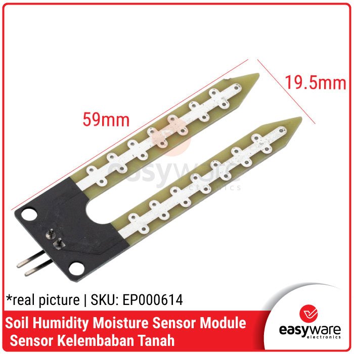 Soil Moisture Sensor Module – Sensor Kelembapan Tanah Arduino ESP32 - Image 2