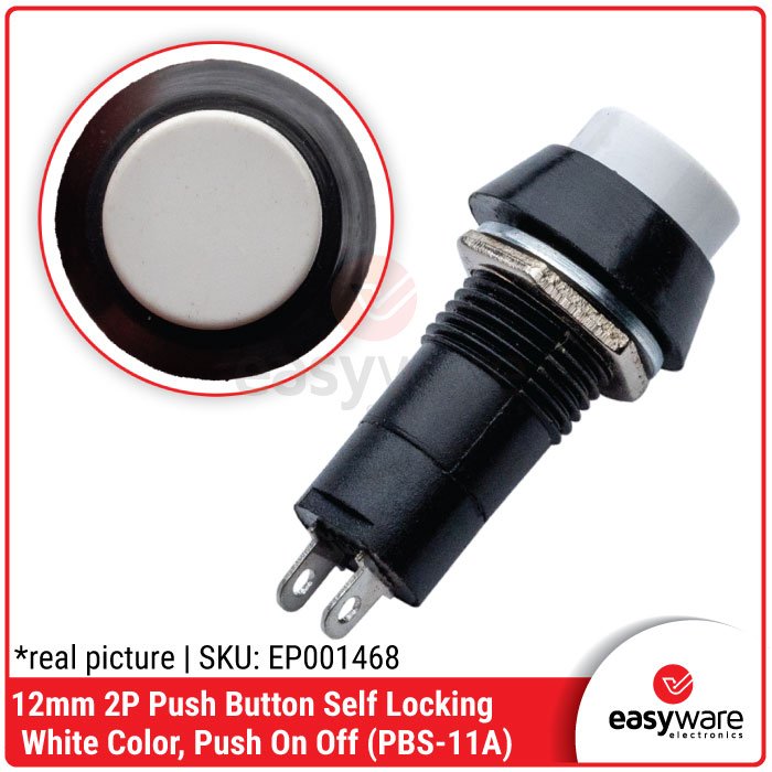 Push Button 12mm Self Locking Momentary Push On Off Light LED PBS-11A PBS 11B Red Green Blue Yellow White Reset Button 2P Self-lock No Lock Reset 1A 250V - Image 10