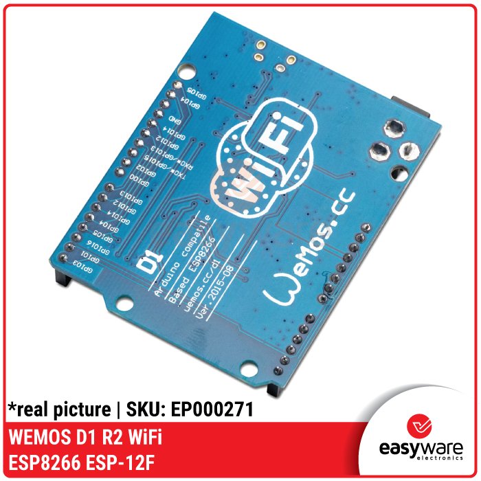 WEMOS D1 R2 ESP8266 ESP-12F WiFi Board – Development Board Layout Arduino UNO - Image 3