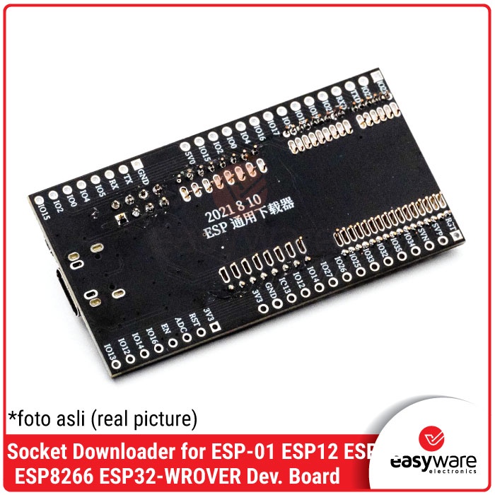 Modul Programmer ESP32 ESP8266 ESP01 Downloader Adapter Flasher USB - Gambar 3