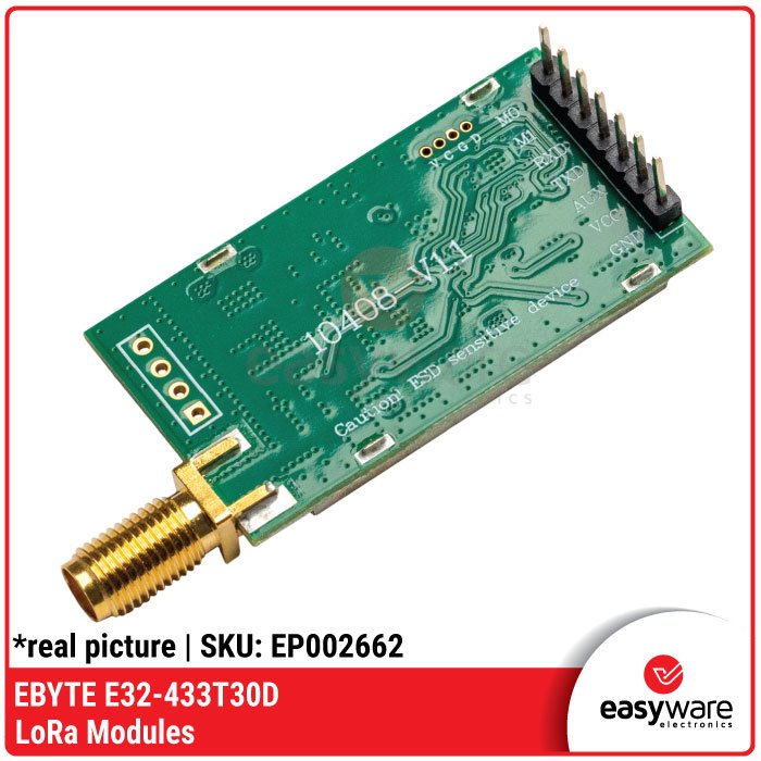 Modul LoRa EBYTE E32-433T30D SX1278 LoRa 433MHz 1W – Modul Wireless Long Range UART TTL 30dBm - Image 3