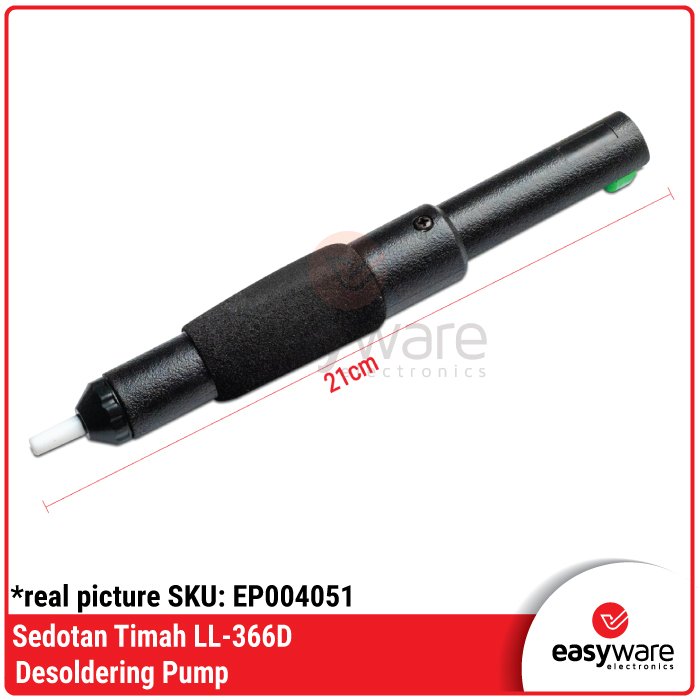 Sedotan Timah LL-366D Solder Alat Penyedot Timah Desoldering Pump – High Suction - Image 3