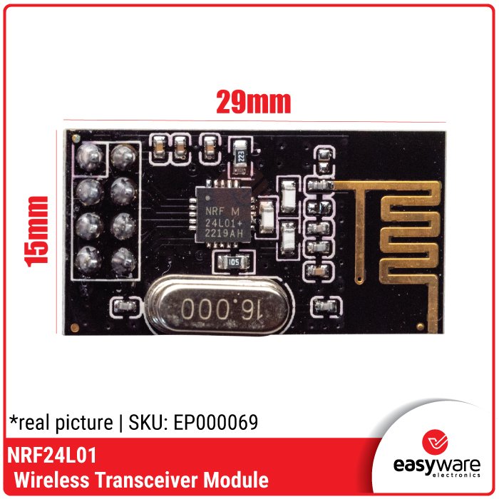 Modul Wireless NRF24L01+ 2.4GHz Transceiver – High Speed Data Transmission - Image 3
