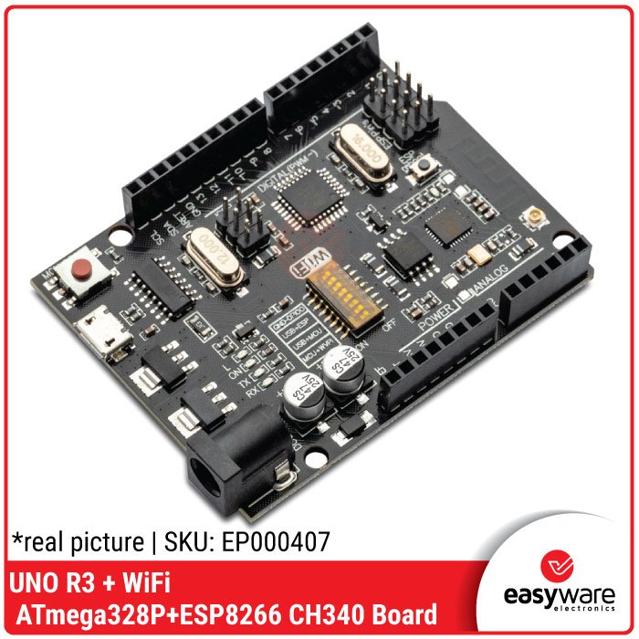 Arduino UNO R3 WiFi ESP8266: Power Mikrokontroler & Konektivitas Tanpa Batas
