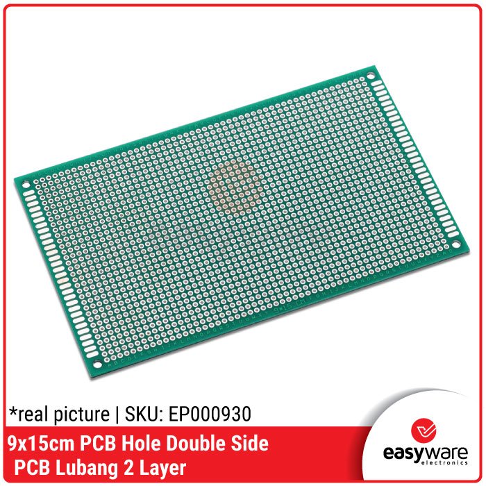 PCB Hole Single Side PCB Hole Double Side FR4 Fiber 2x8cm 4x6cm 5x7cm 8x12cm 9x15cm 10x20cm PCB Lubang Double Layer Single Layer - Image 8