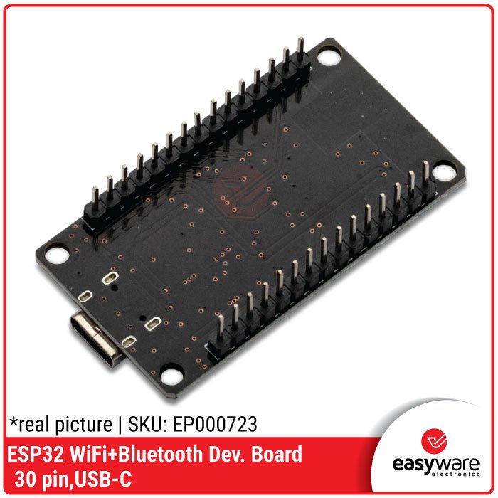 ESP32 ESP-32S 30P WiFi + Bluetooth Dual – CH340C CH9102x CP210x CP2102 Micro USB / Type C USB-C Developement Board - Image 13