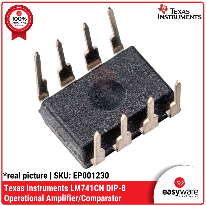 IC LM741 LM741 CN OP AMP IC UA741 UA741CP IC AMPLIFIER ORIGINAL TEXAS - Image 4