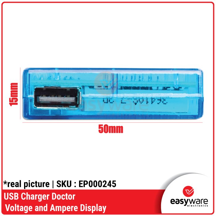 USB Charger Doctor – Tester Voltmeter Ammeter Pengukur Arus & Tegangan - Image 4