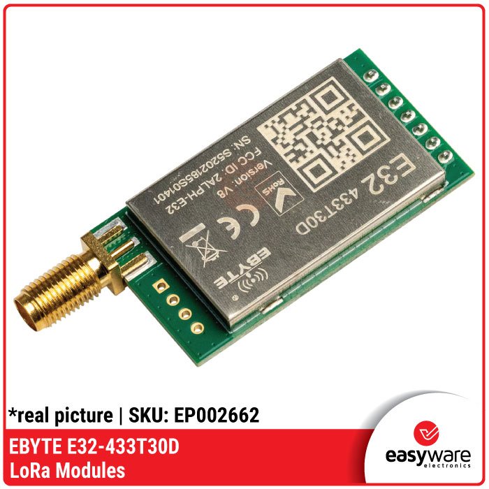 Modul LoRa EBYTE E32-433T30D SX1278 LoRa 433MHz 1W – Modul Wireless Long Range UART TTL 30dBm - Image 2