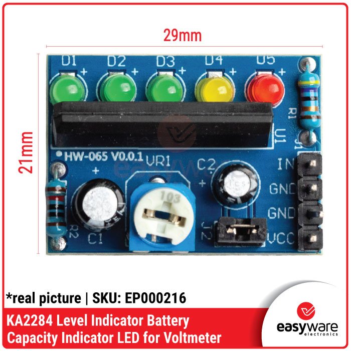Battery Level Capacity Indicator Module KA2284 XD-82B 12V Battery Level Indicator - Image 3