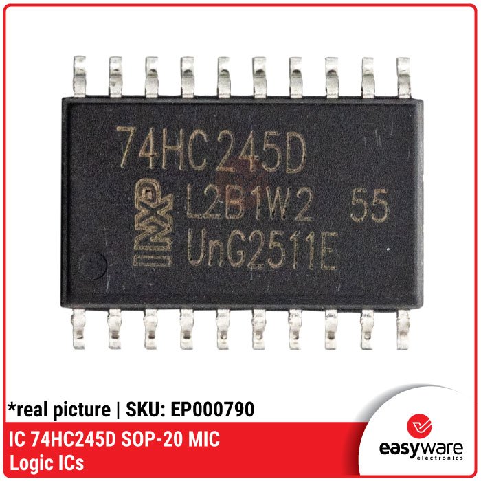 Nexperia 74HC245D SOIC-20 / MIC 74HC245D SOP-20 – IC Bus Transceiver 8-Channel Bi-directional - Image 6