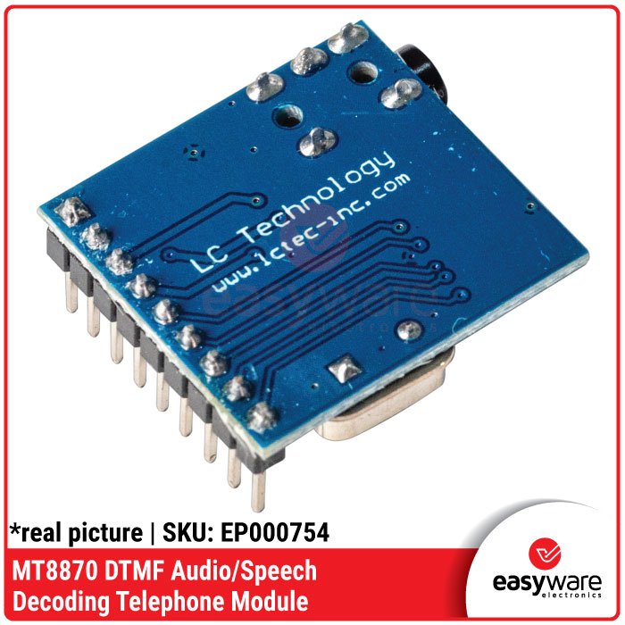 Modul Decoder DTMF MT8870 Audio Speech – Modul Voice Decoding Control - Image 3