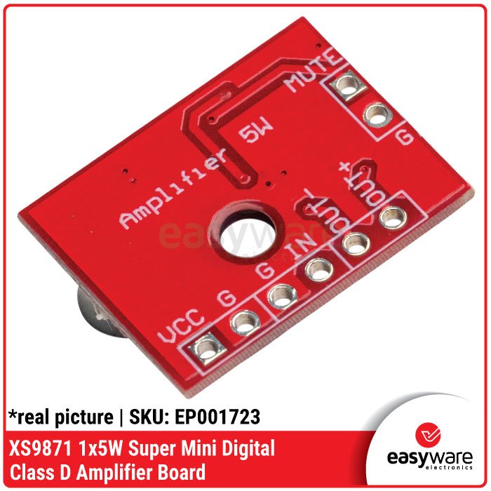 XS9871 Super Mini Digital Class D Amplifier Board – Modul Amplifier Mono 5W 3V-5V - Image 3