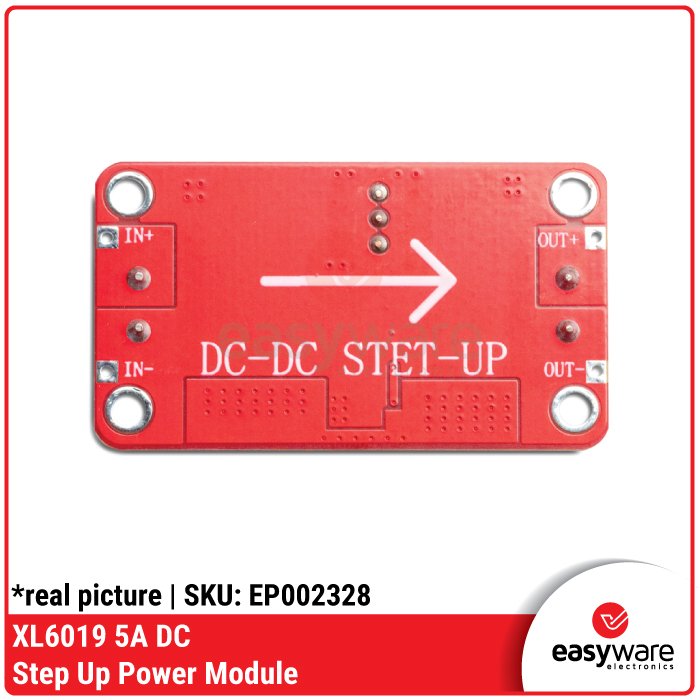 XL6019 5A DC-DC Step Up Power Module : Modul Peningkat Tegangan Power Supply Hingga 35V Efisien - Image 3