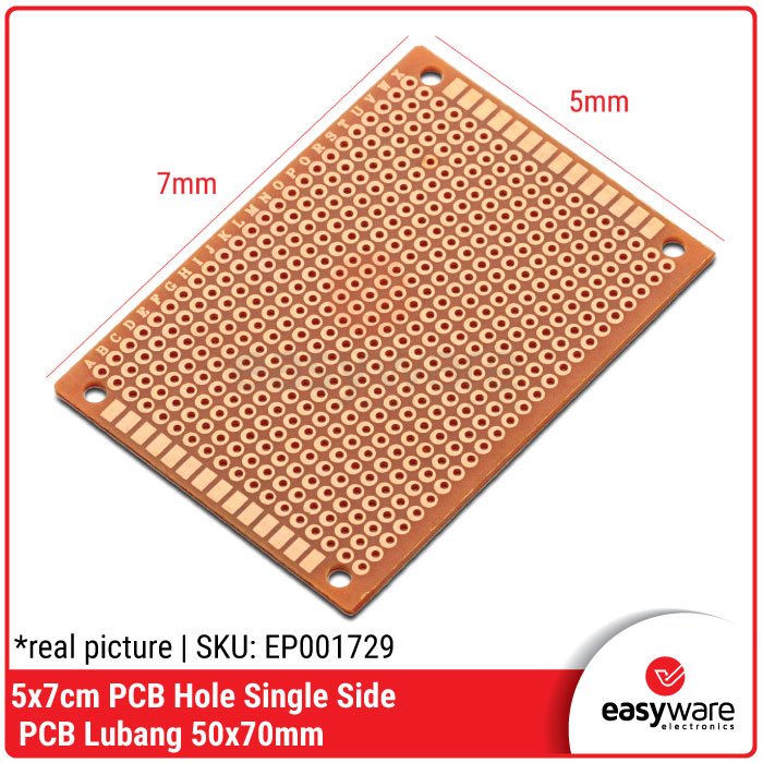 PCB Hole Single Side PCB Hole Double Side FR4 Fiber 2x8cm 4x6cm 5x7cm 8x12cm 9x15cm 10x20cm PCB Lubang Double Layer Single Layer - Image 4