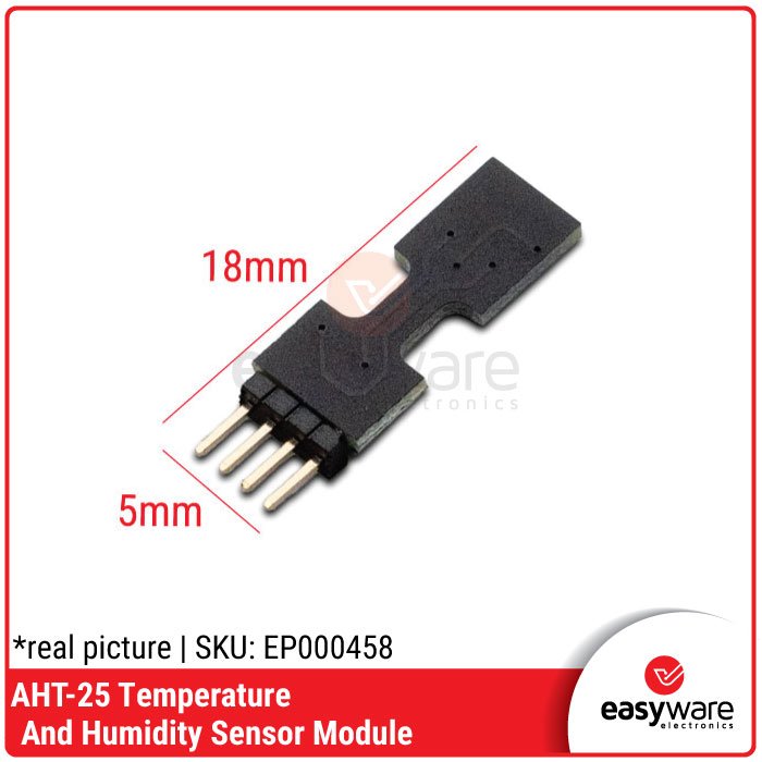 AHT-25 Temperature and Humidity Sensor Module – Sensor Suhu Kelembapan I2C - Image 2