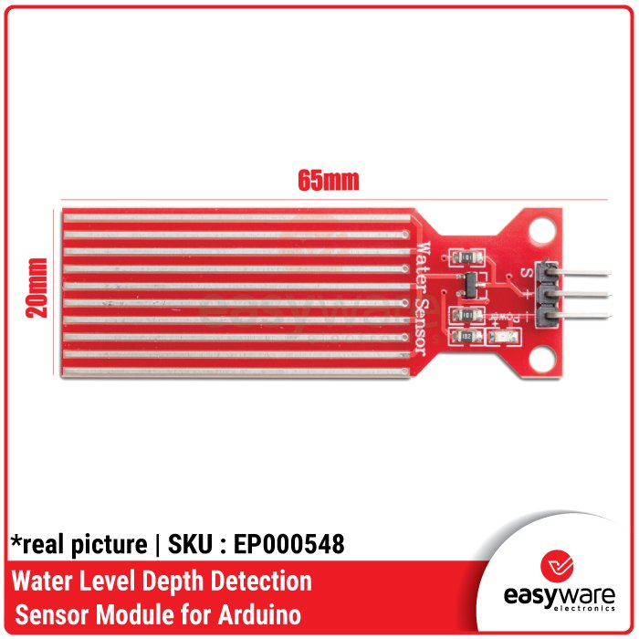 Water Level Depth Detection Sensor Module for Arduino – Sensor Level Air Sensor Kedalaman Air - Image 3