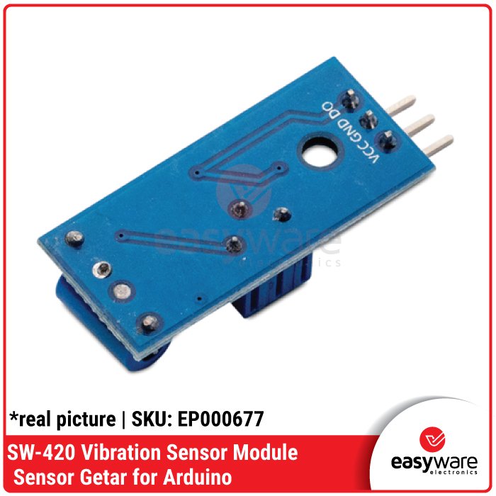 SW-420 Vibration Sensor Module – Sensor Getar Digital for Arduino ESP32 - Image 3