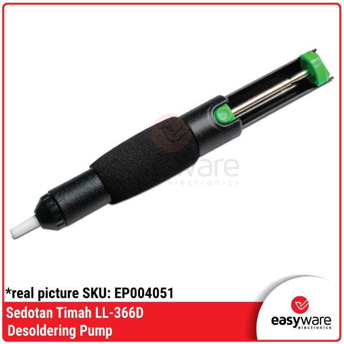 Sedotan Timah LL-366D Solder Alat Penyedot Timah Desoldering Pump – High Suction - Image 2