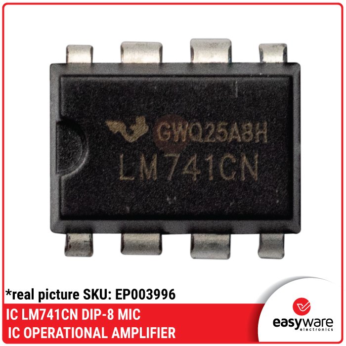 IC LM741 DIP-8 IC OP AMP LM741 OPERATIONAL AMPLIFIER LM 741 - Image 2