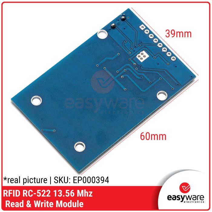 Modul RFID RC-522 13.56 MHz Read & Write – Sensor Kartu Arduino ESP32 - Image 2