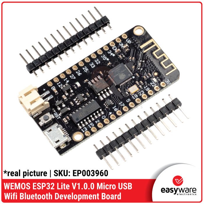 WEMOS ESP32 Lite V1.0.0 WiFi Bluetooth Development Board Type-C / Micro USB Modul ESP32 IoT - Image 5
