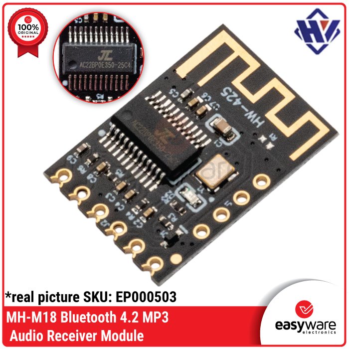 MH-M18 MH-M28 MH-M38 Wireless Bluetooth 4.2 Audio Receiver Board Module MP3 Decoder Stereo Lossless - Image 5