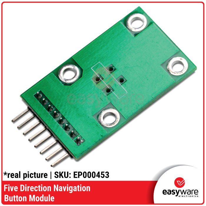 Modul Tombol Navigasi 5 Arah – Pengganti Joystick Digital untuk Menu & Kontrol Robot - Image 3