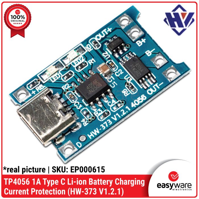TP4056 5V 1A Battery Charging Board Type C Micro USB Mini USB With & Without Current Protection - Image 11