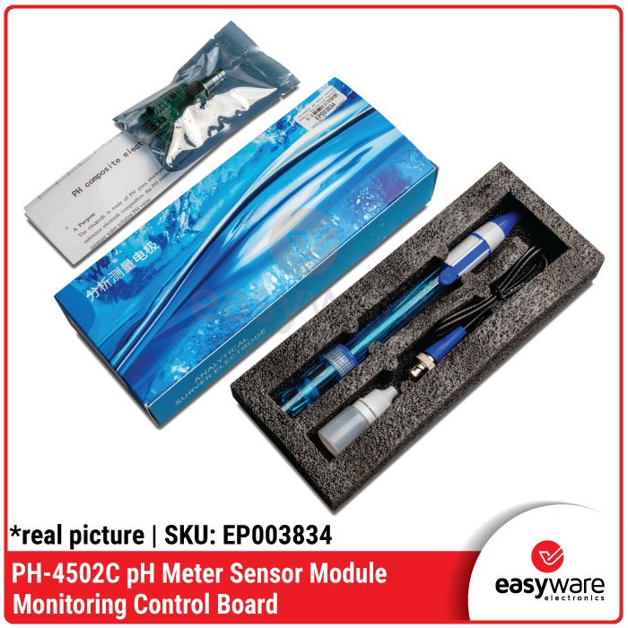 PH-4502C pH Meter Sensor Module Control Board | Pengukur Kualitas Air Akuarium Hidroponik - Image 5