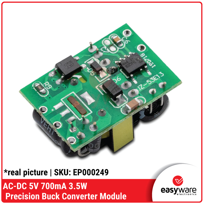 AC-DC 5V 700mA Precision Buck Converter – Modul Power Supply Mini 5V 3.5W - Gambar 2