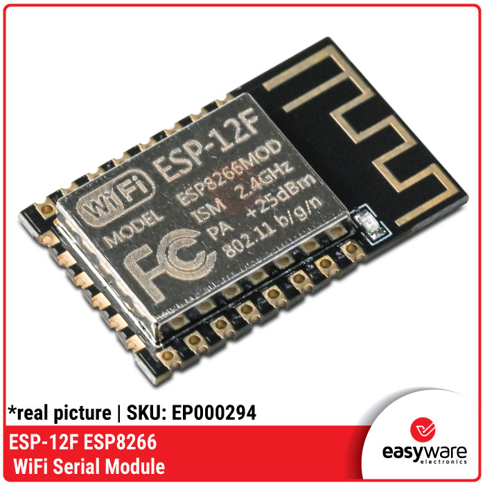ESP8266 ESP-12F ESP12F Module ESP12F ESP-12F ORIGINAL AI THINKER Wifi Serial module - Gambar 6