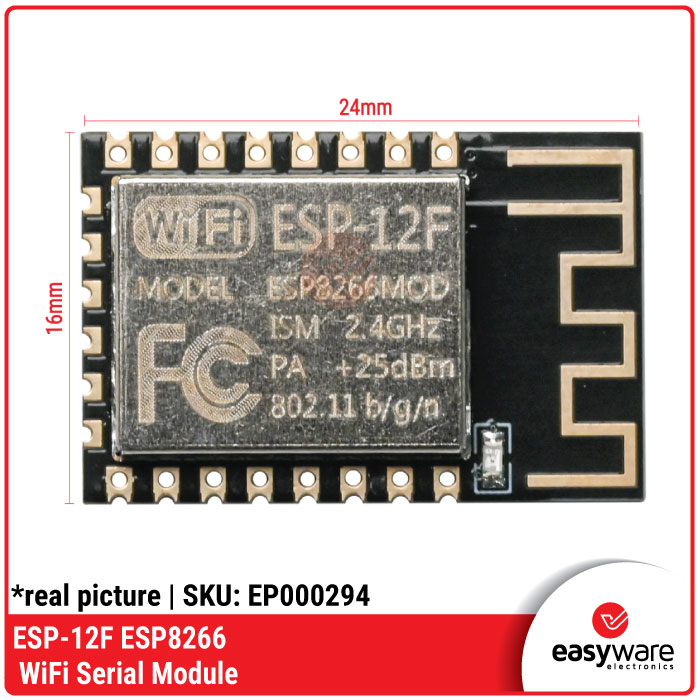 ESP8266 ESP-12F ESP12F Module ESP12F ESP-12F ORIGINAL AI THINKER Wifi Serial module - Gambar 7