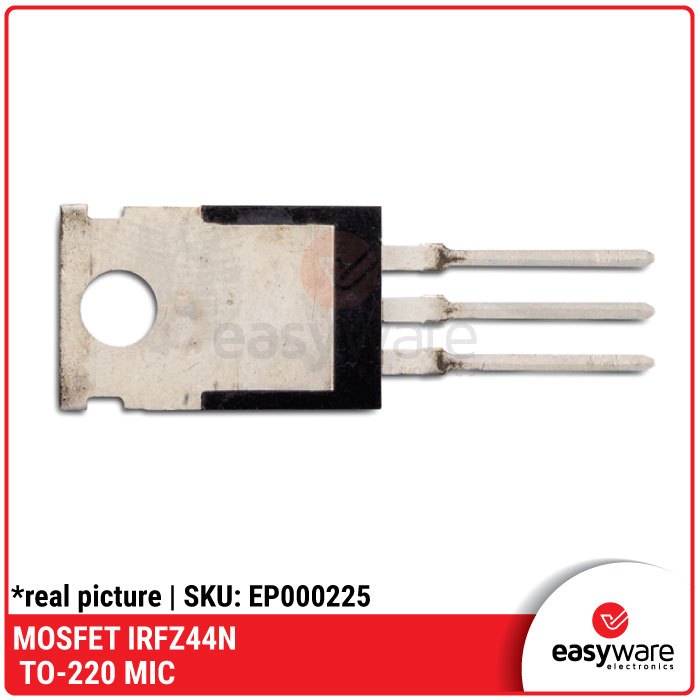 MOSFET IRFZ44N TO-220 Compatible MIC — Transistor N-Channel untuk Motor Driver & Switching - Gambar 3