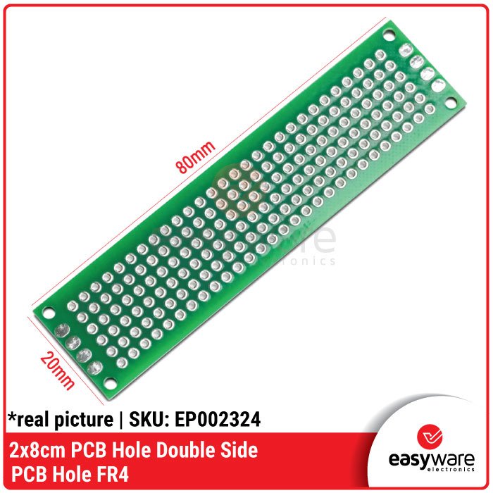 PCB Hole Single Side PCB Hole Double Side FR4 Fiber 2x8cm 4x6cm 5x7cm 8x12cm 9x15cm 10x20cm PCB Lubang Double Layer Single Layer - Image 20