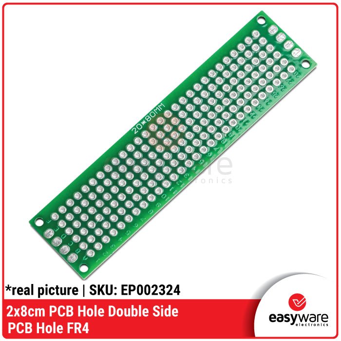 PCB Hole Single Side PCB Hole Double Side FR4 Fiber 2x8cm 4x6cm 5x7cm 8x12cm 9x15cm 10x20cm PCB Lubang Double Layer Single Layer - Image 21