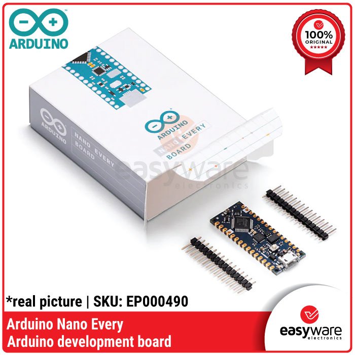 Arduino Nano Every Original – Board Mikrokontroler ATmega4809 Micro USB - Image 4