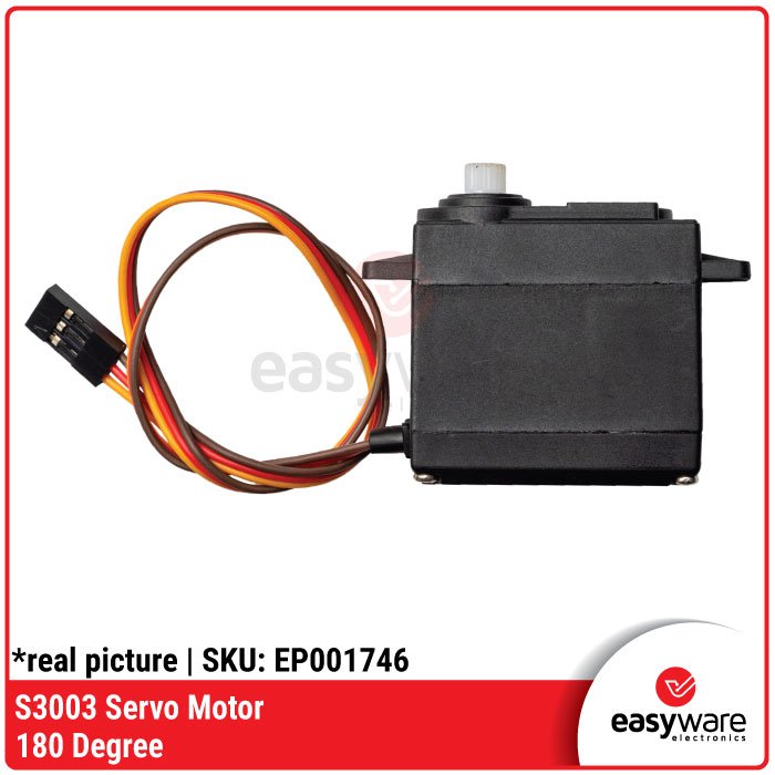 Servo Motor S3003 180° Standard High Torque Compatible Arduino ESP32 - Image 2